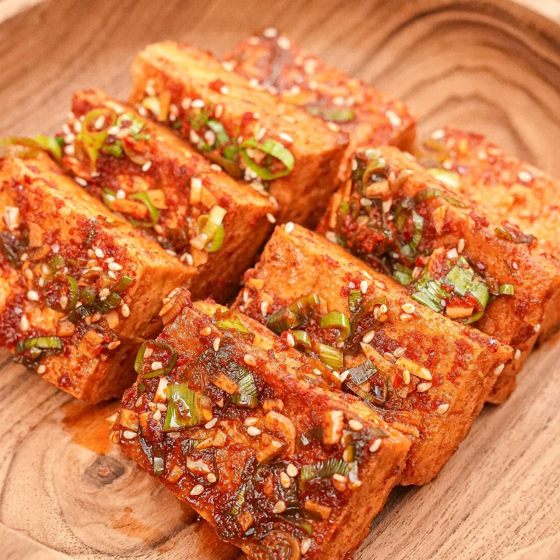 Korean Braised Tofu (Dubu Jorim)
