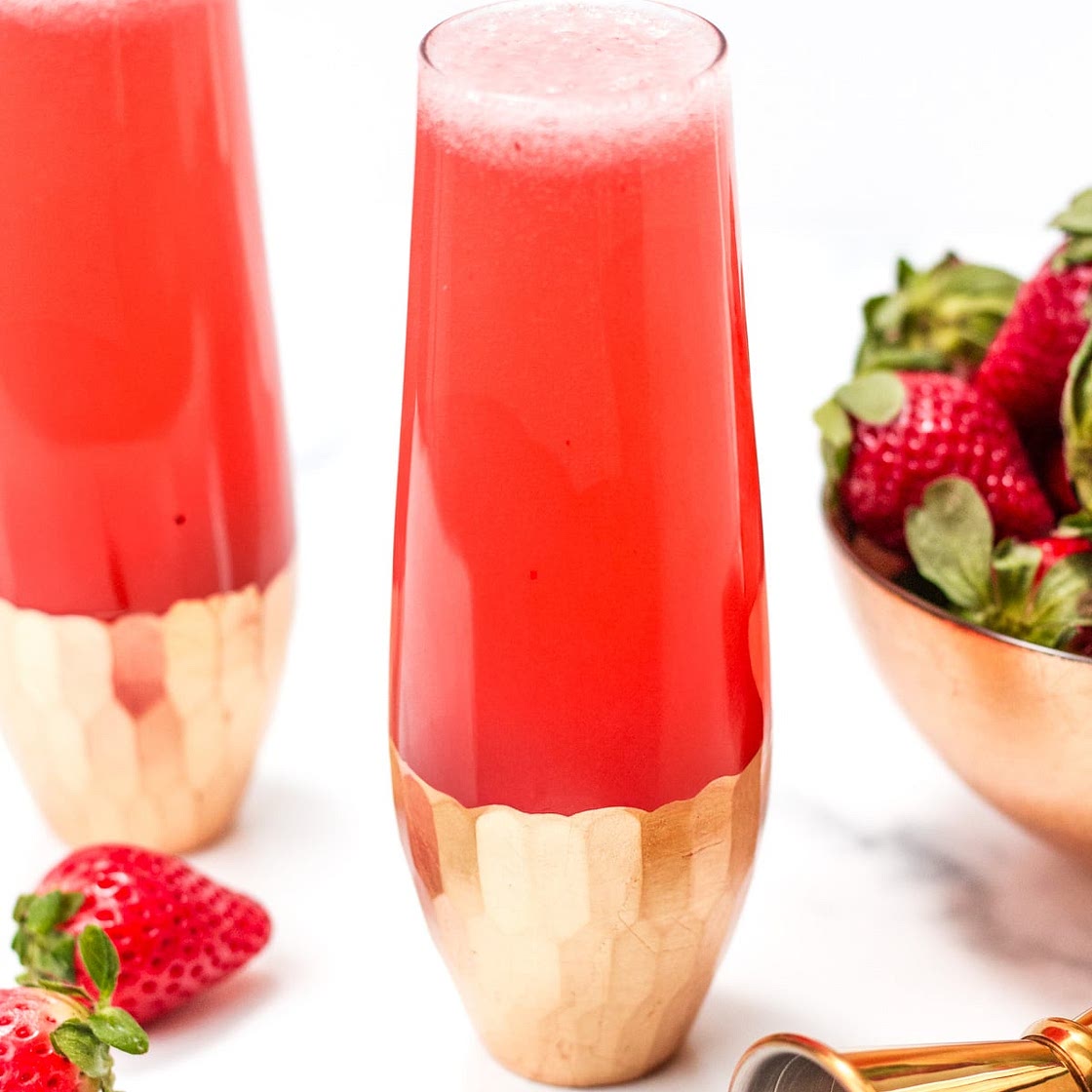 Strawberry Mimosa