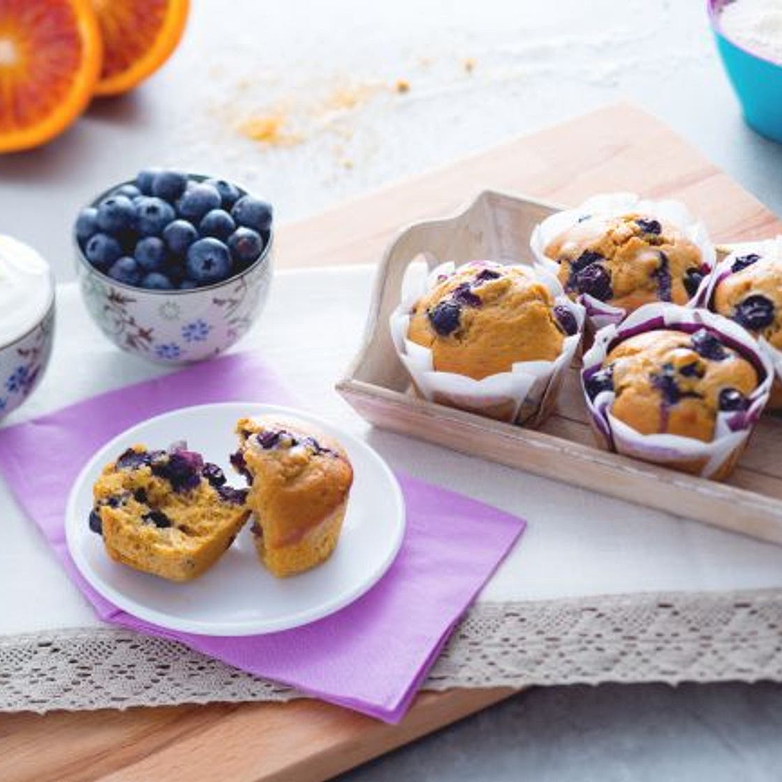 Muffin al farro