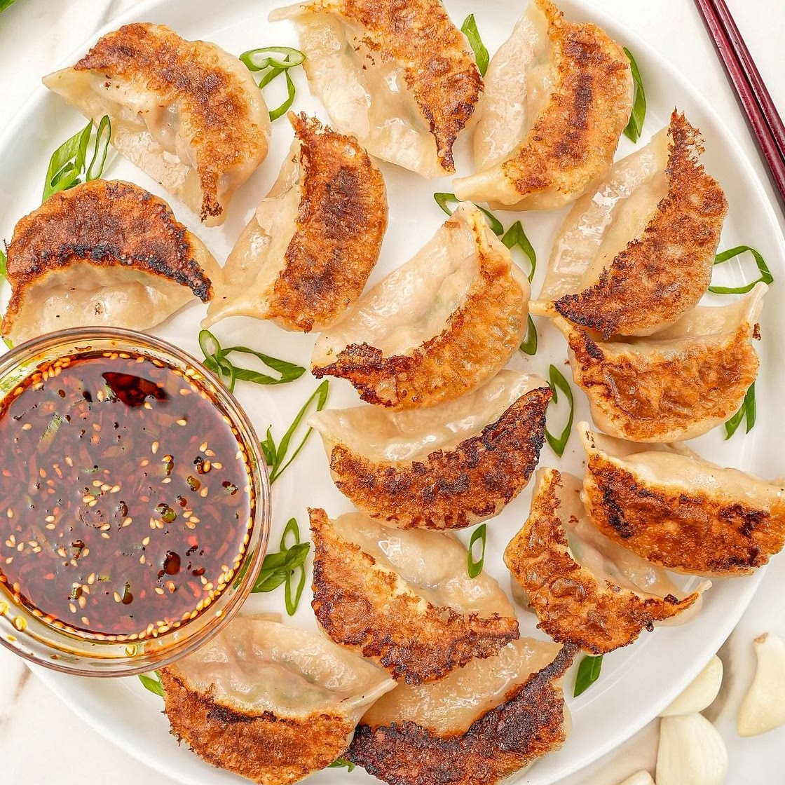 Vegetable Dumplings (VIDEO)