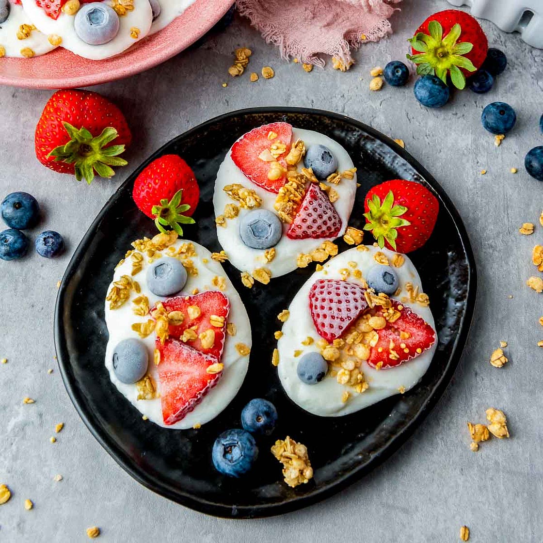 Frozen Vanilla Yogurt Bites