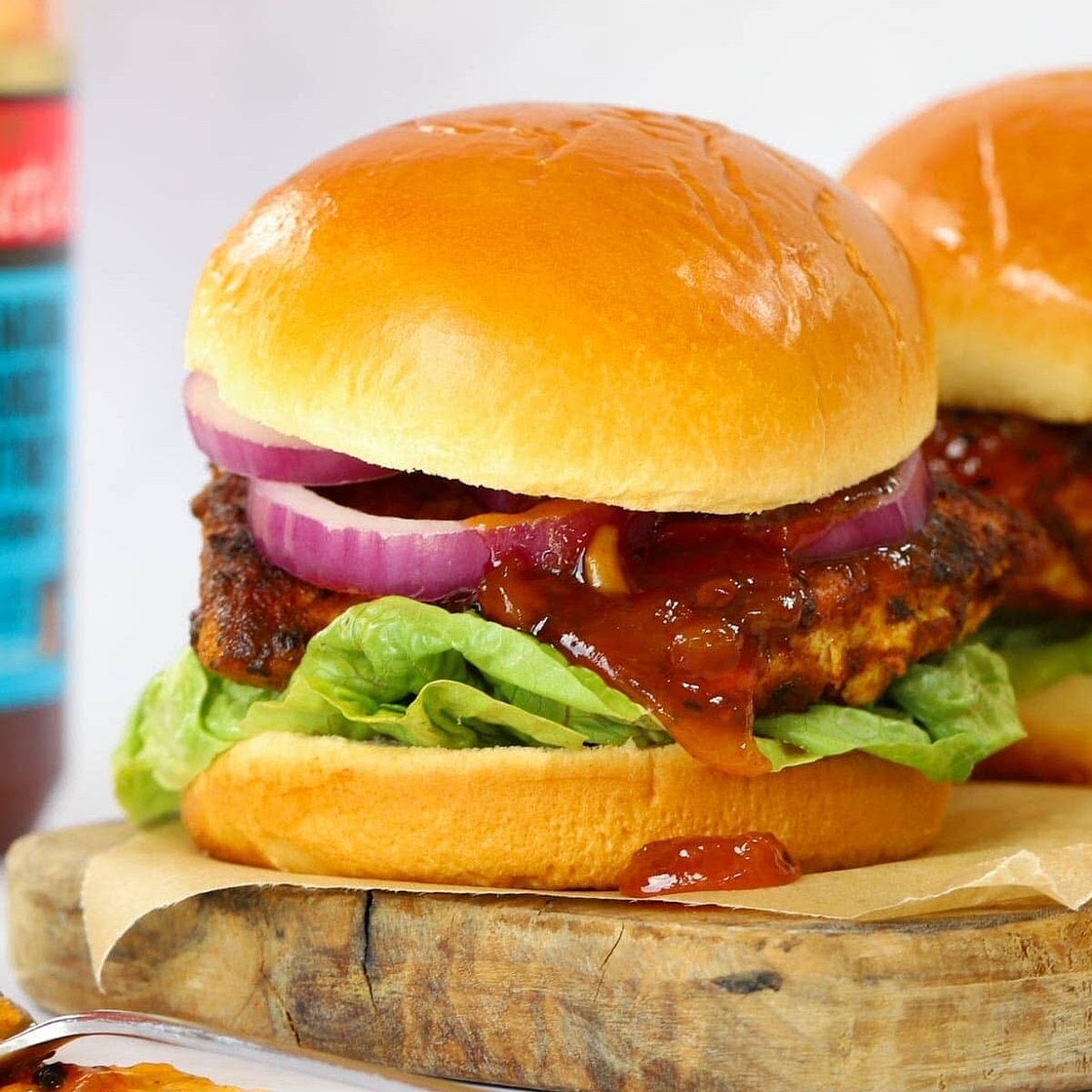 Tasty Chicken Tikka Burgers