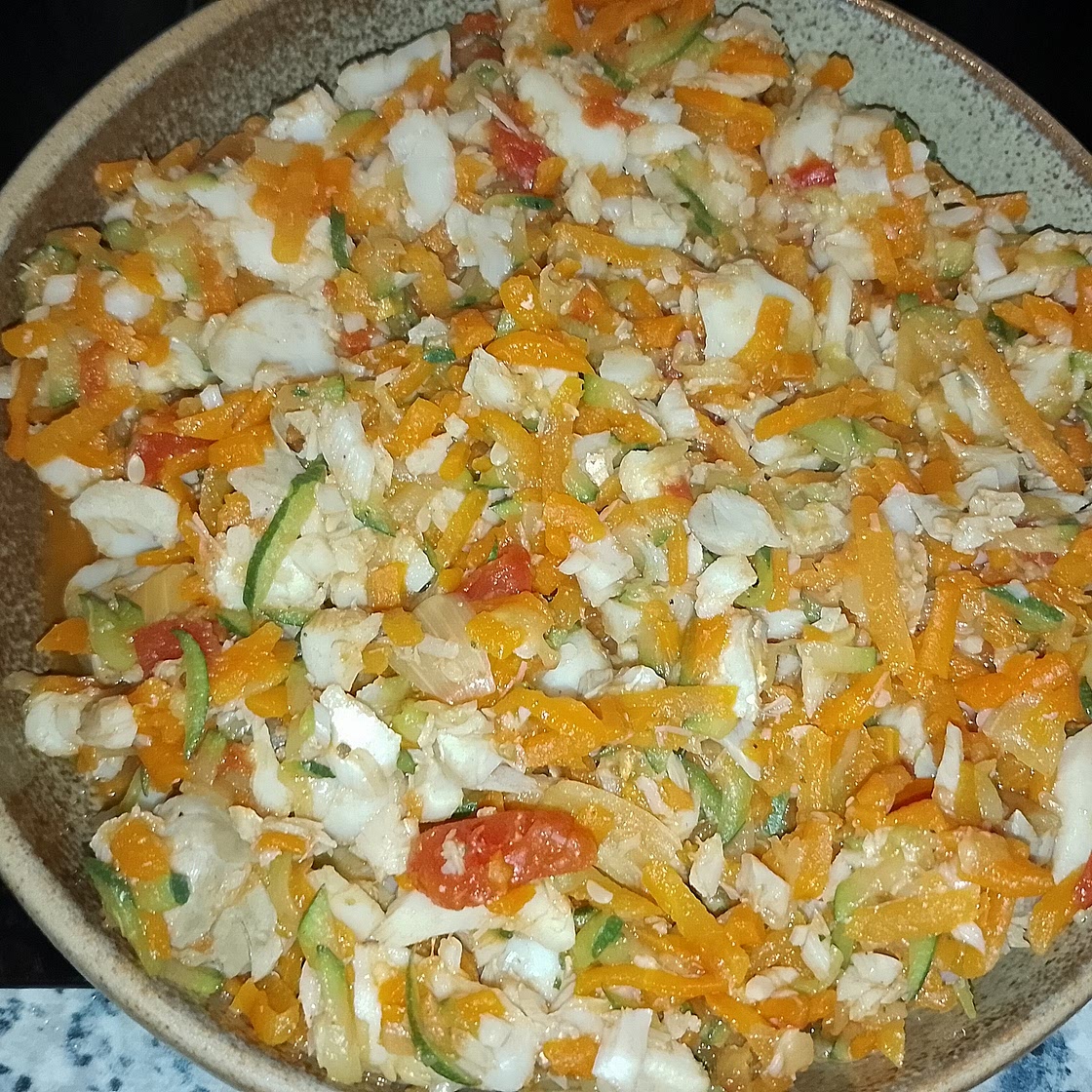 Poisson aux legumes
