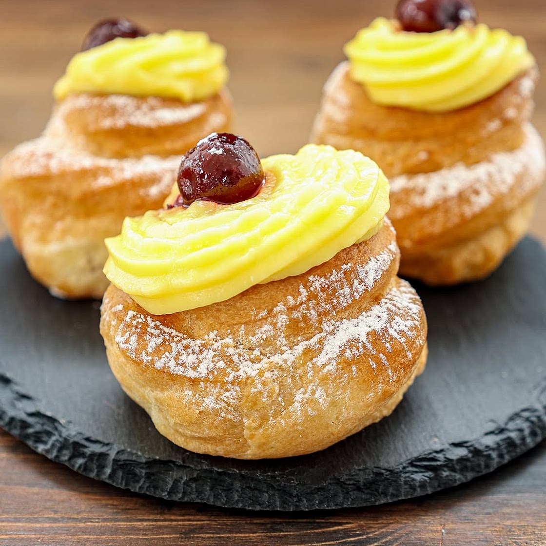 ZEPPOLE DI SAN GIUSEPPE IN FRIGGITRICE AD ARIA