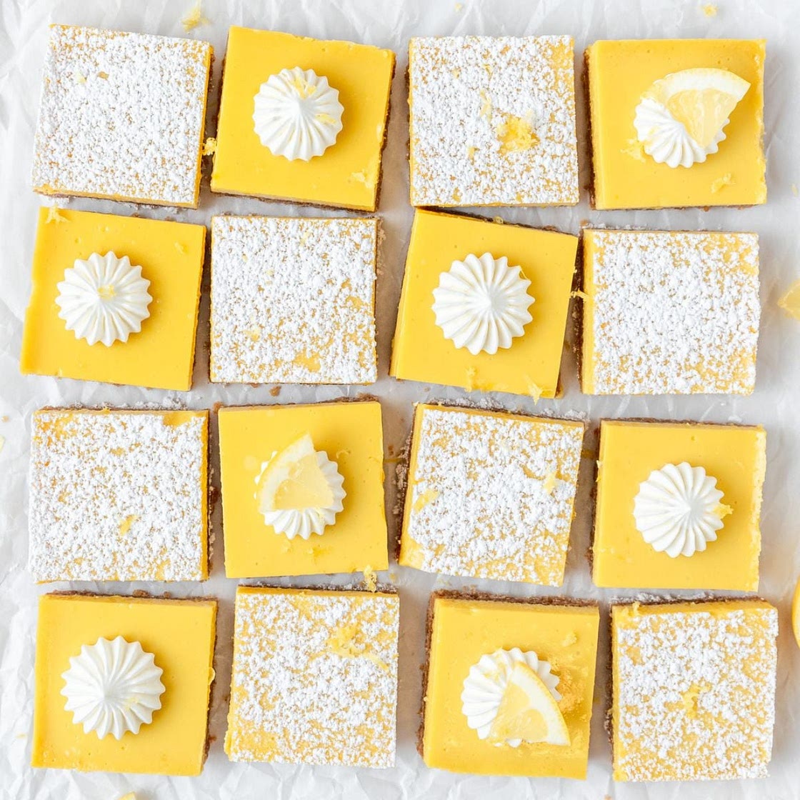 Lemon Bars with Graham Cracker Crust