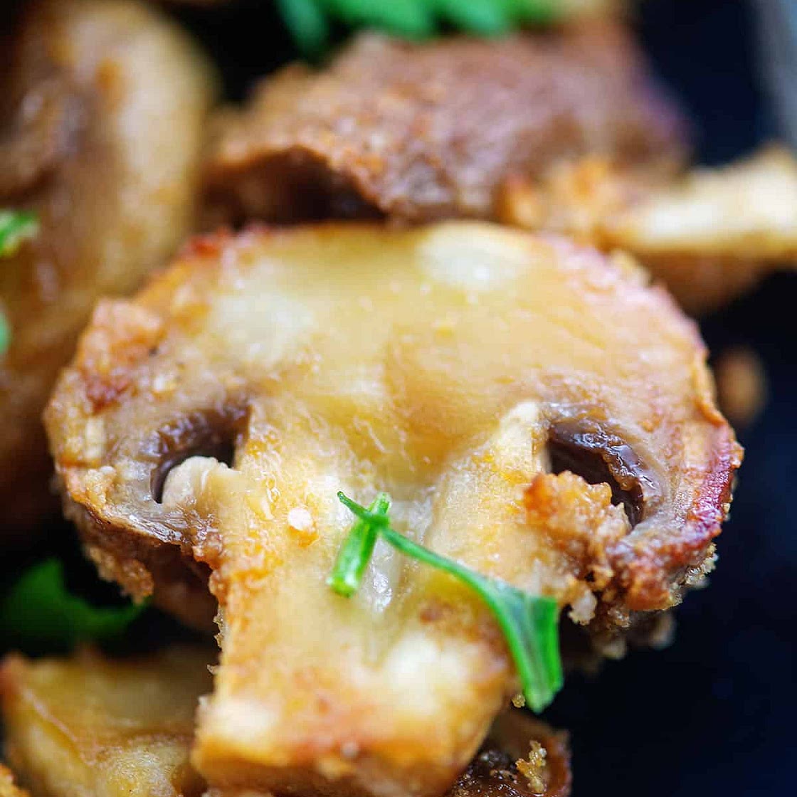 Air Fryer Mushrooms