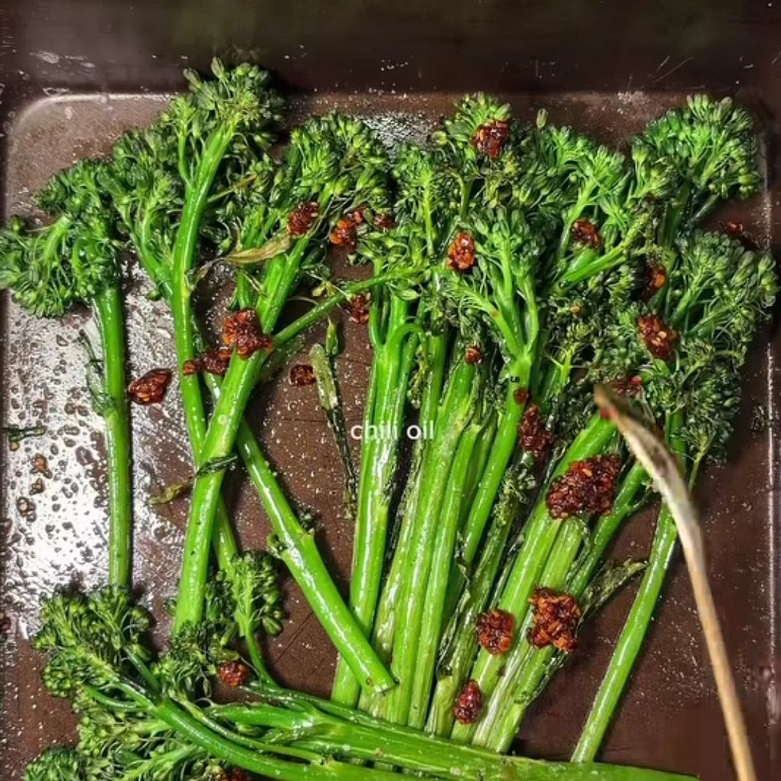 Roasted broccolini
