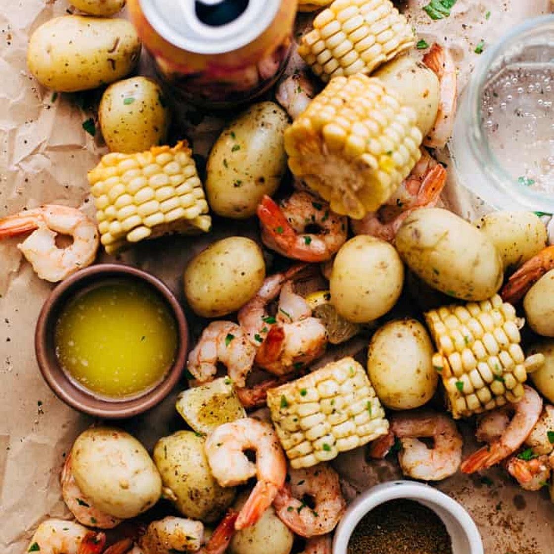 Garlic Loaded Southern Style Shrimp Boil