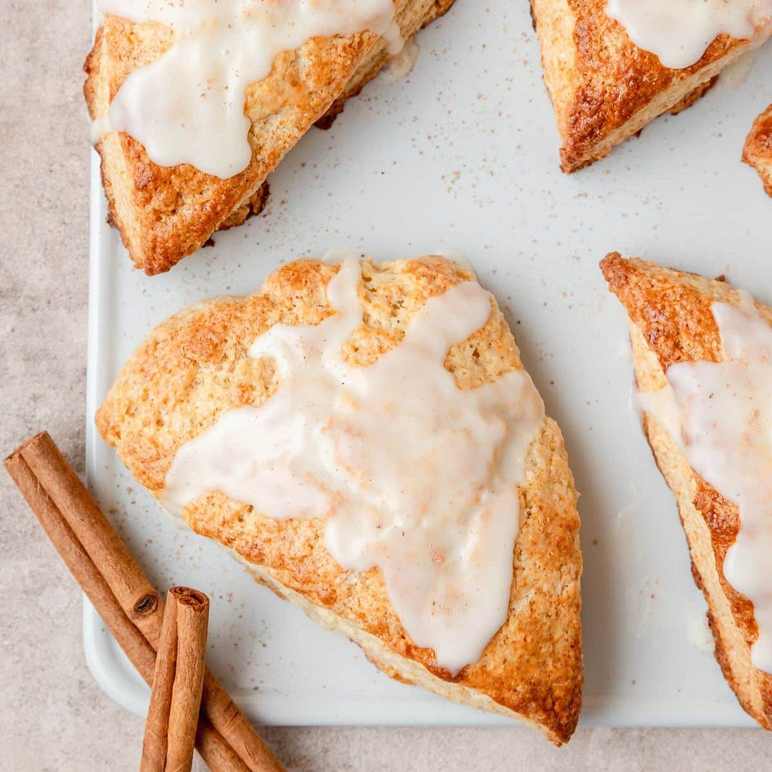 Eggnog Scones