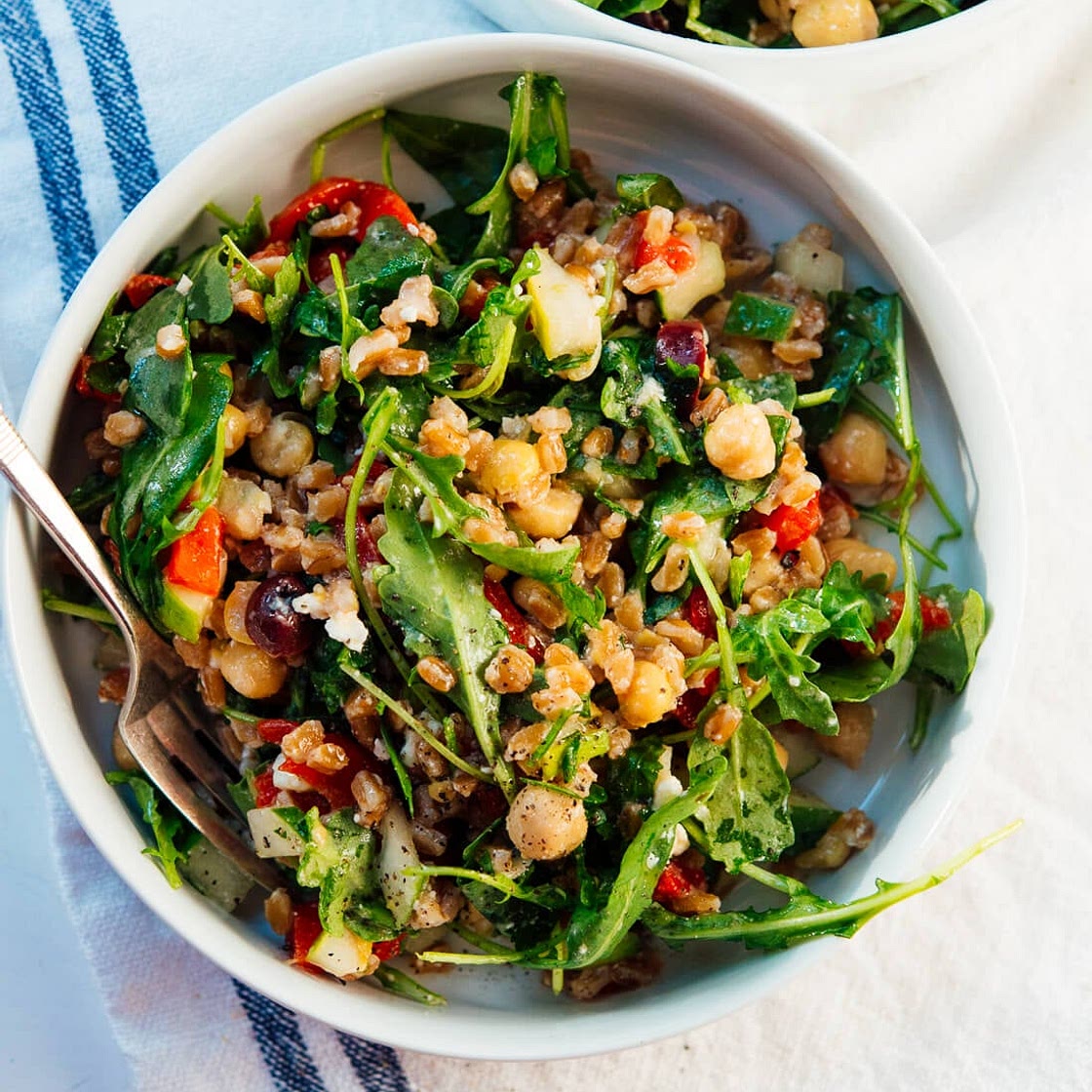 Greek Farro Salad