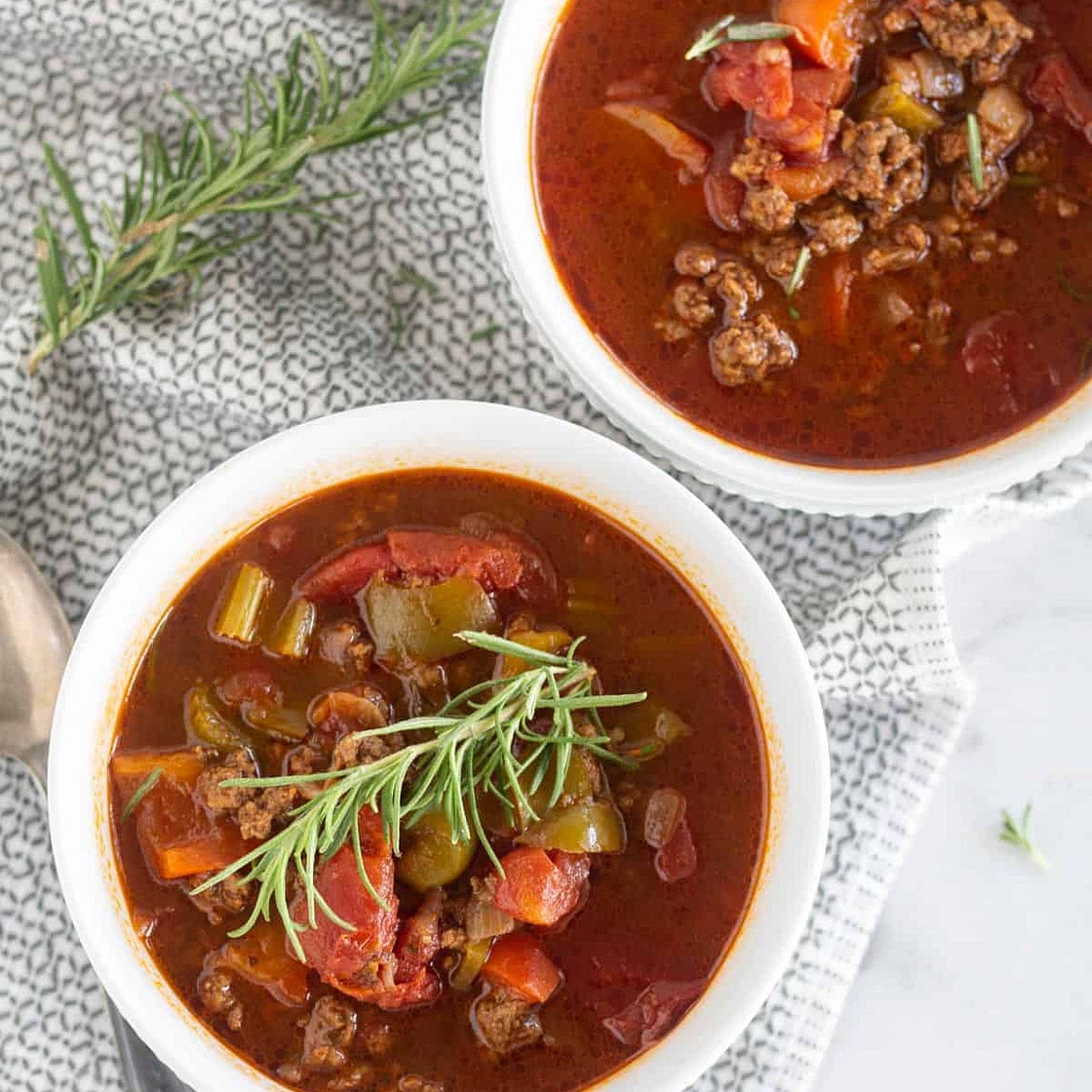Keto Hamburger Soup