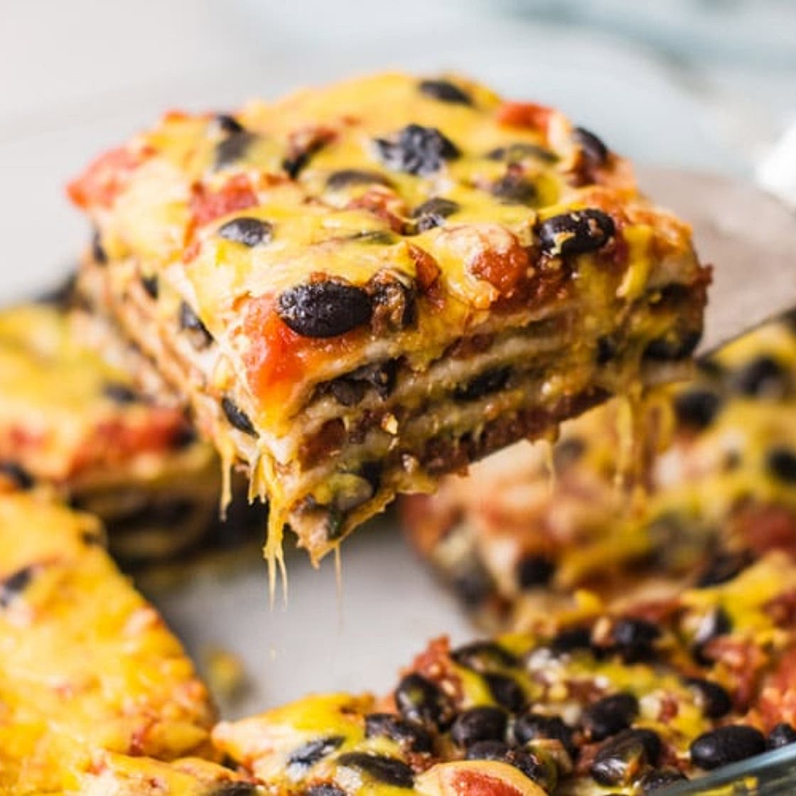 Southwestern Black Bean Casserole