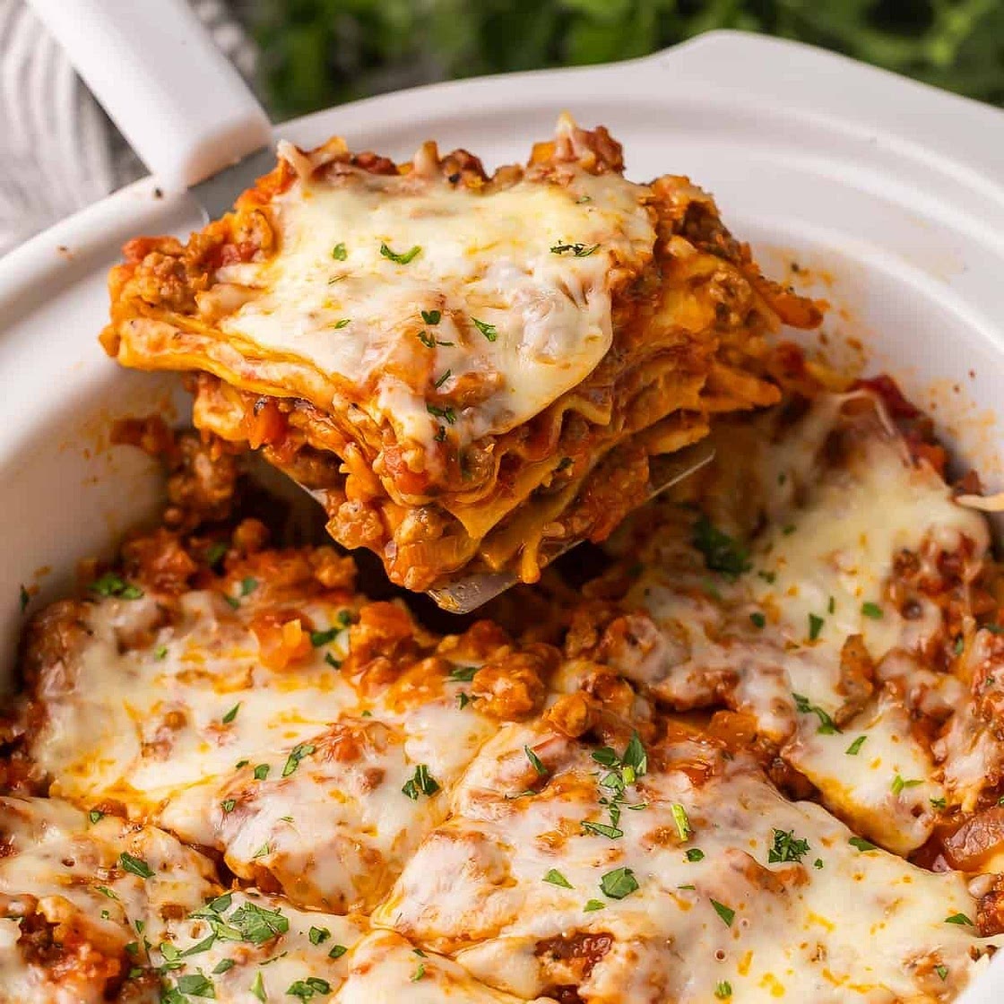 Crockpot Lasagna Recipe