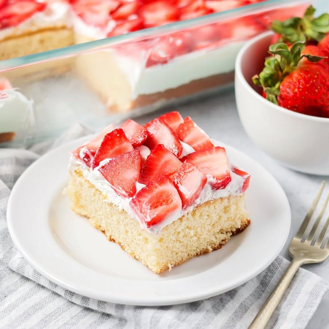 Strawberry Shortcake Bar Recipe