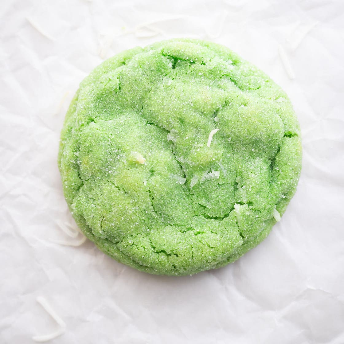Soft & Chewy Pandan Cookies