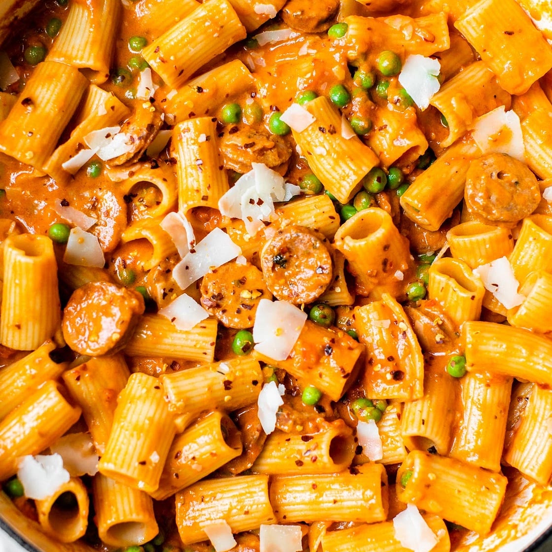 Italian Chicken Sausage Pasta