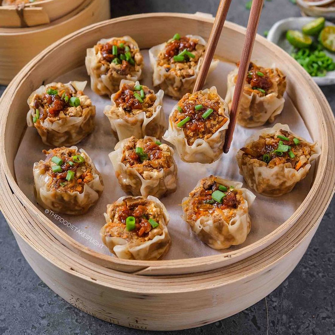 Tofu and Mushroom Siomai/Shumai