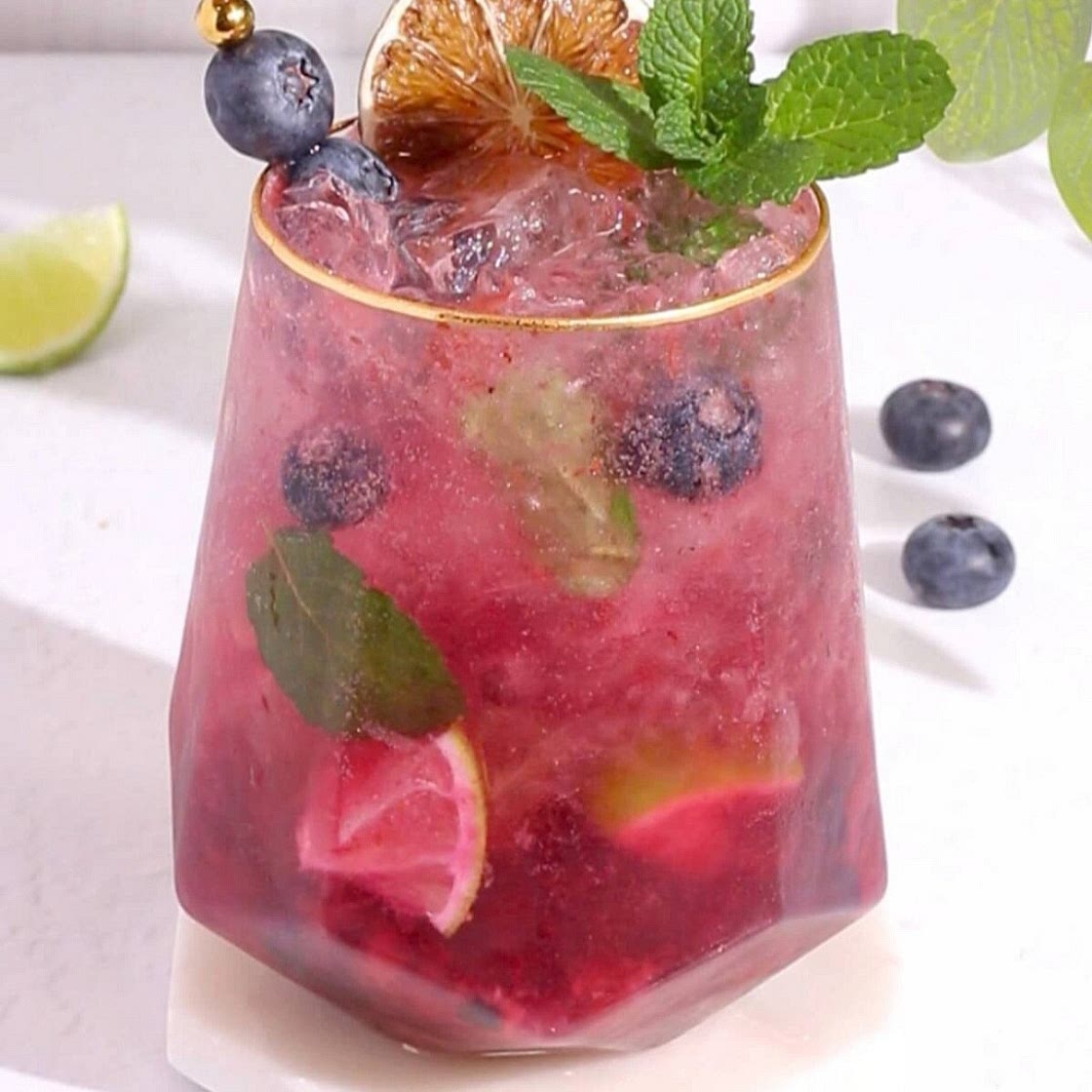 Blueberry Mocktail