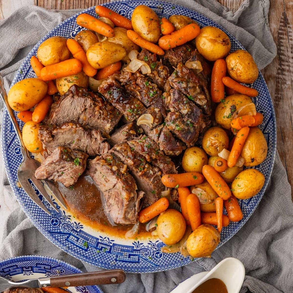 Slow Cook Pot Roast in the Oven