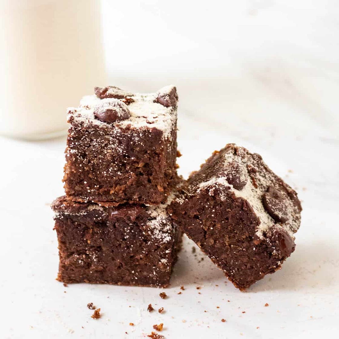 Sugar-free Vegan Black Bean Brownies