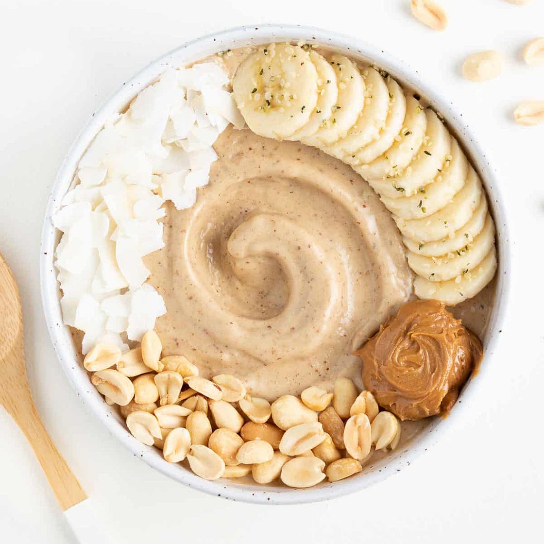 Peanut Butter Banana Smoothie Bowl