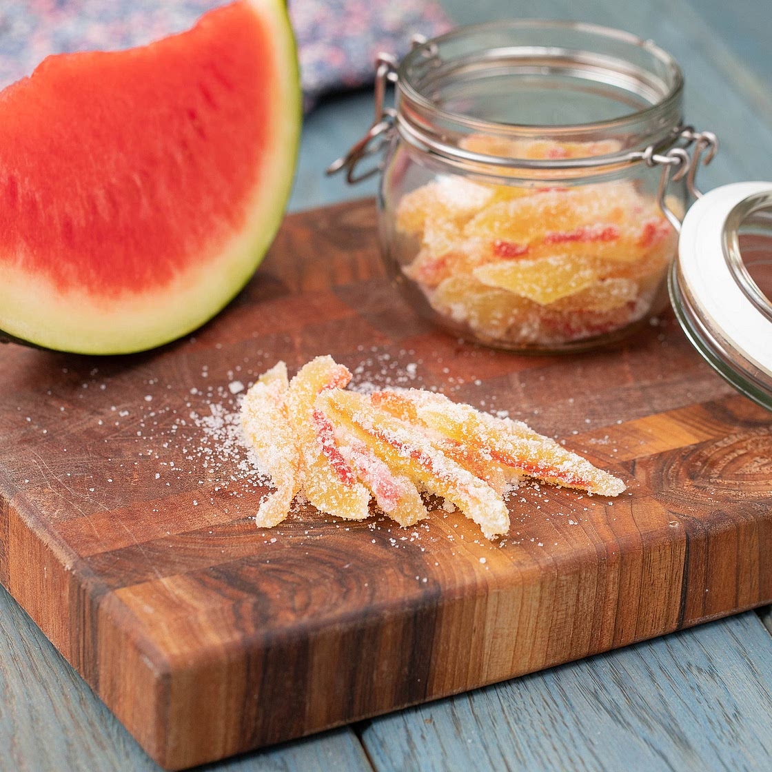 Watermelon Rind Candy (No dry method)