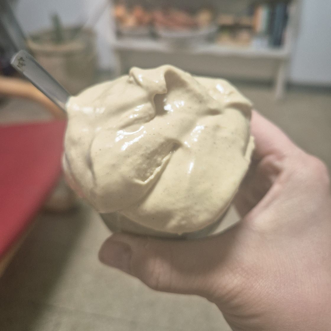 Peanut butter nice cream