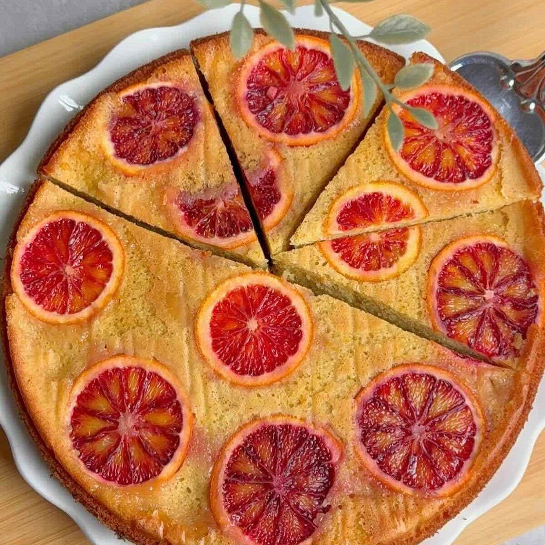 Easy Blood Orange Upside Down Cake