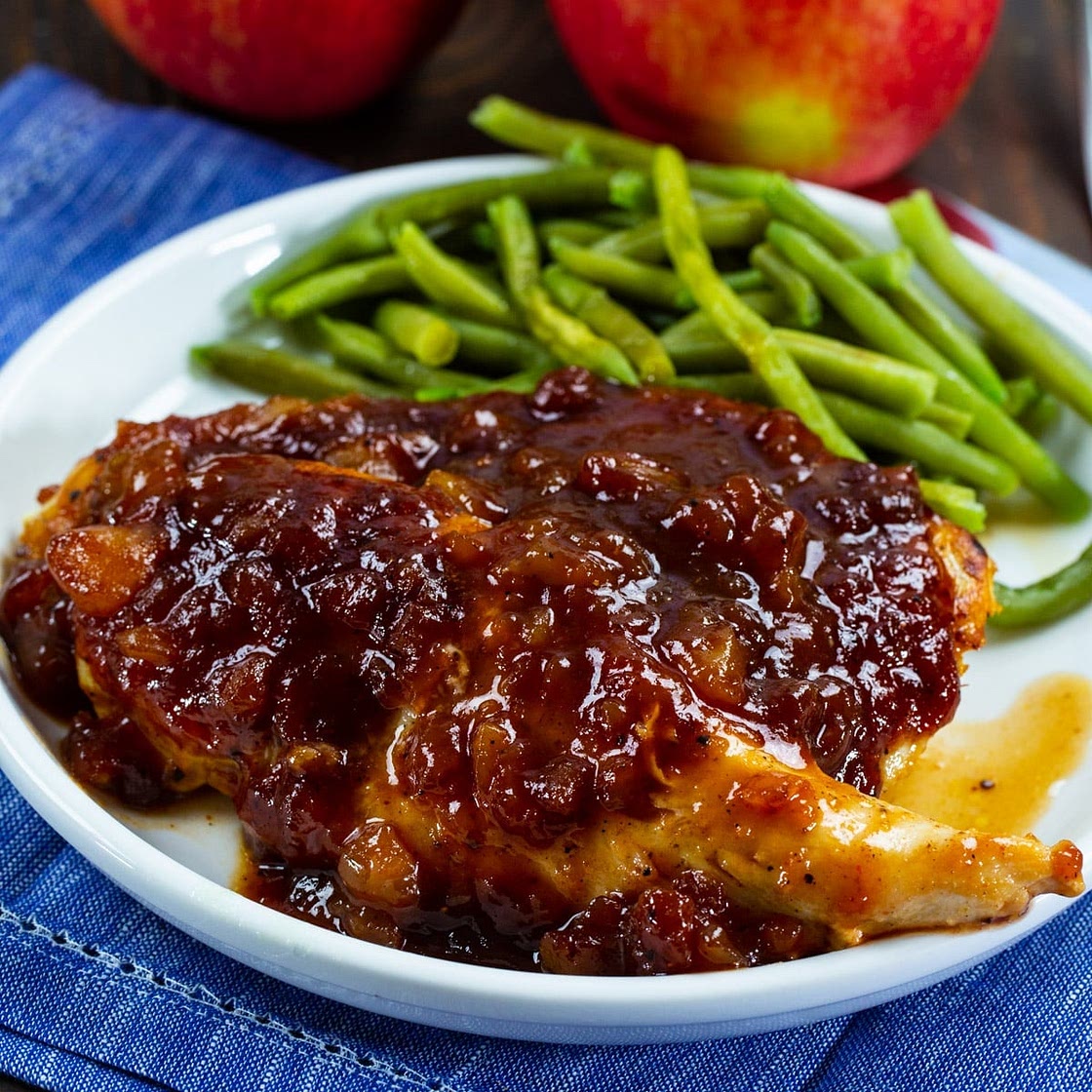 Applesauce BBQ Chicken