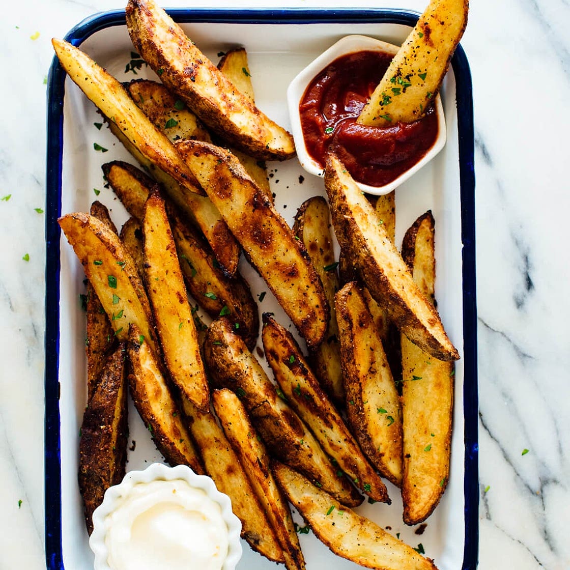 Ultra Crispy Baked Potato Wedges