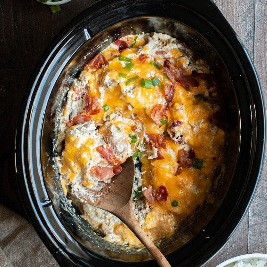 Slow Cooker Crack Chicken