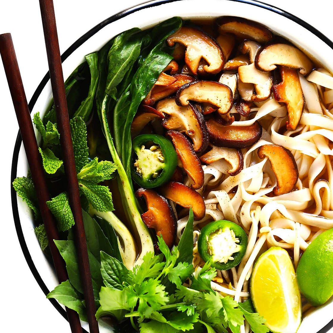 Vegan Pho (Vietnamese Noodle Soup)