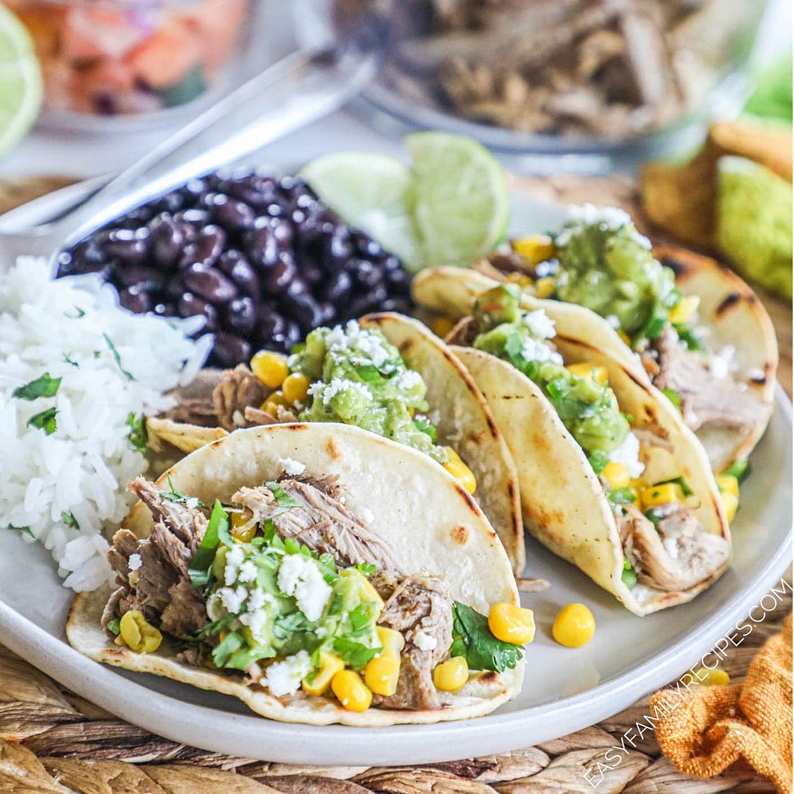 Pork Carnitas Street Tacos