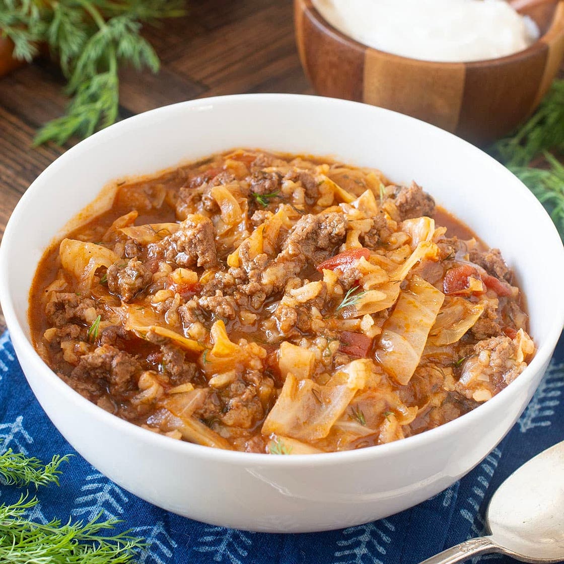 Stuffed Cabbage Soup Recipe