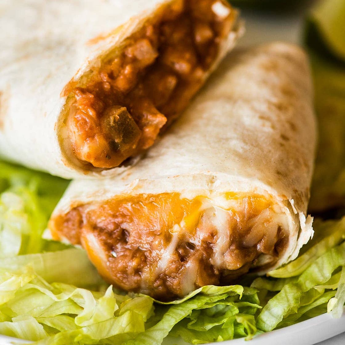 Bean and Cheese Burritos