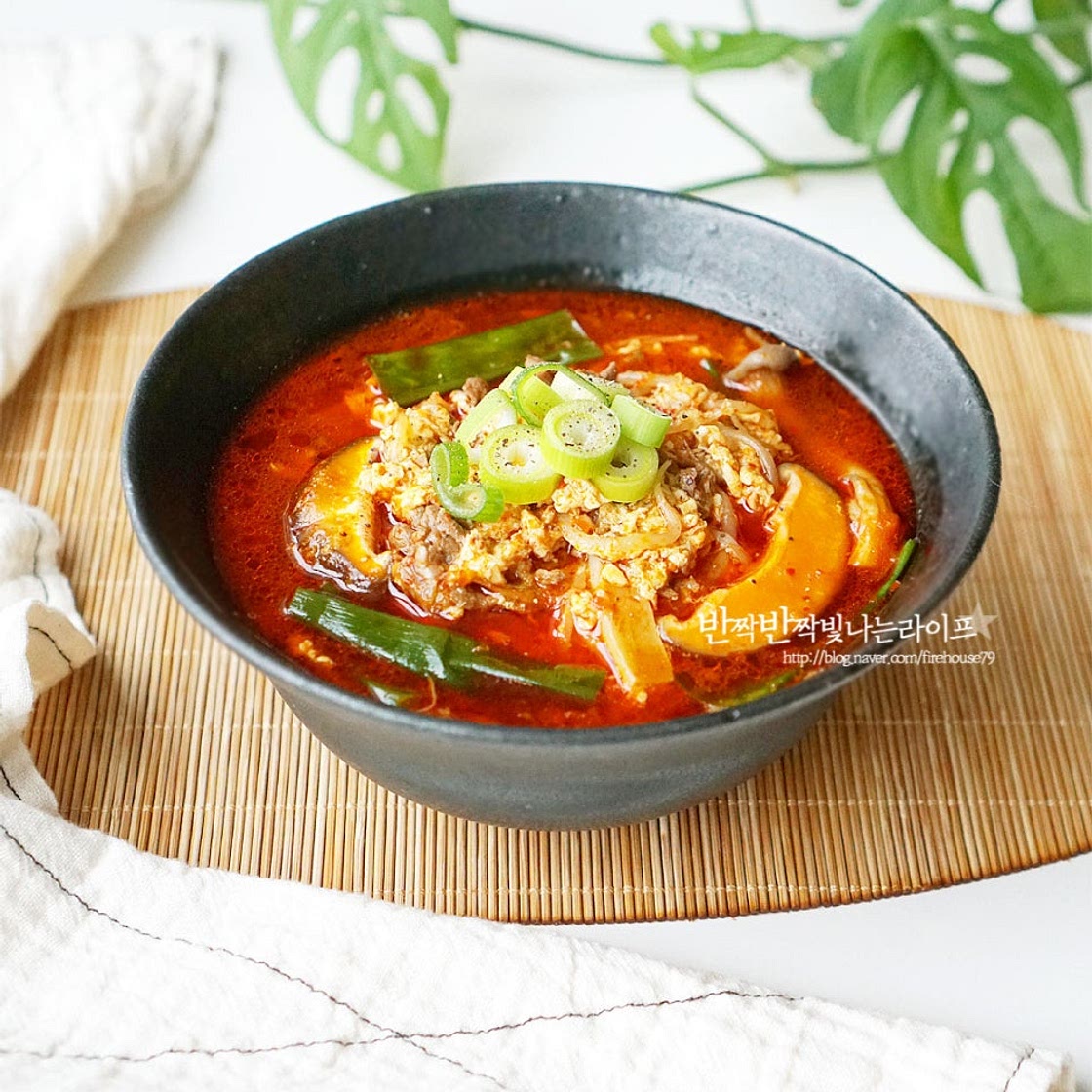 백종원 육개장 끓이는법 대파육개장 소고기 육개장 만드는법