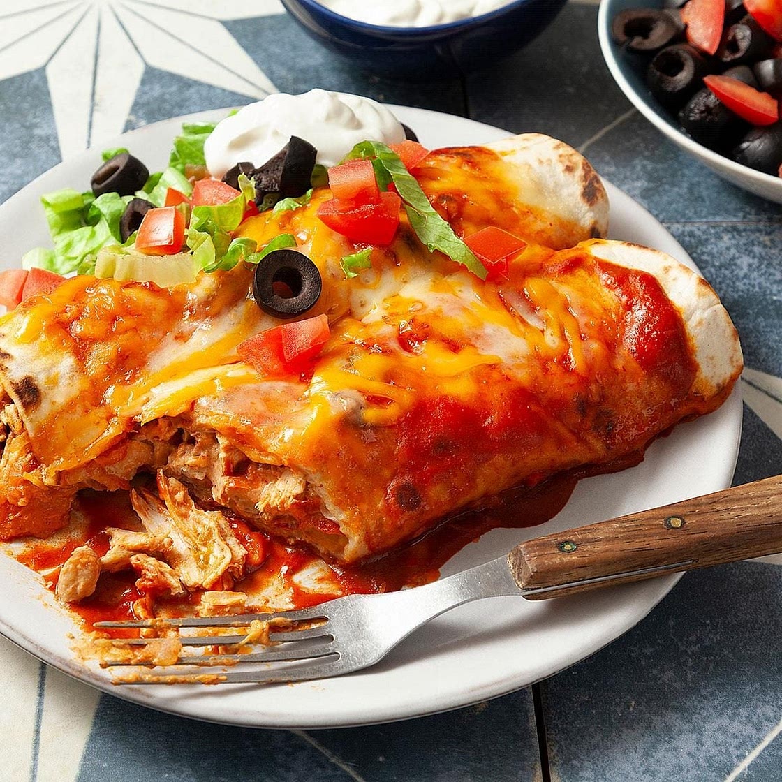 Easy Chicken Enchiladas