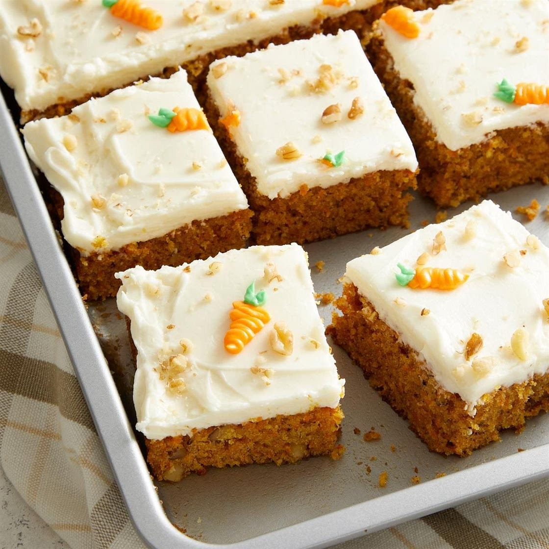 Carrot Cake Sheet Cake