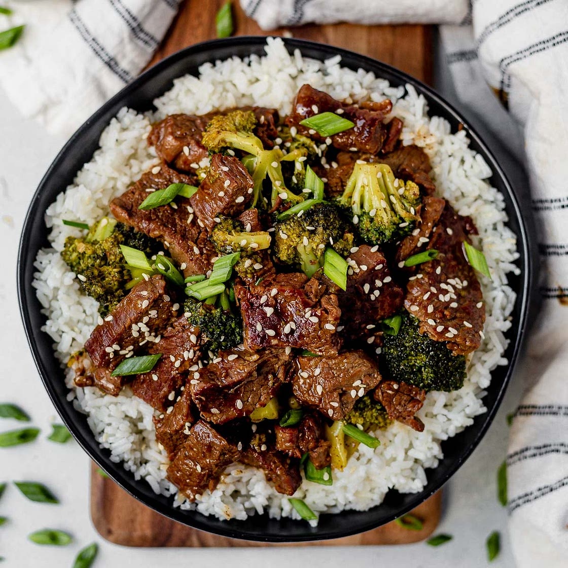 Healthy Instant Pot Mongolian Beef