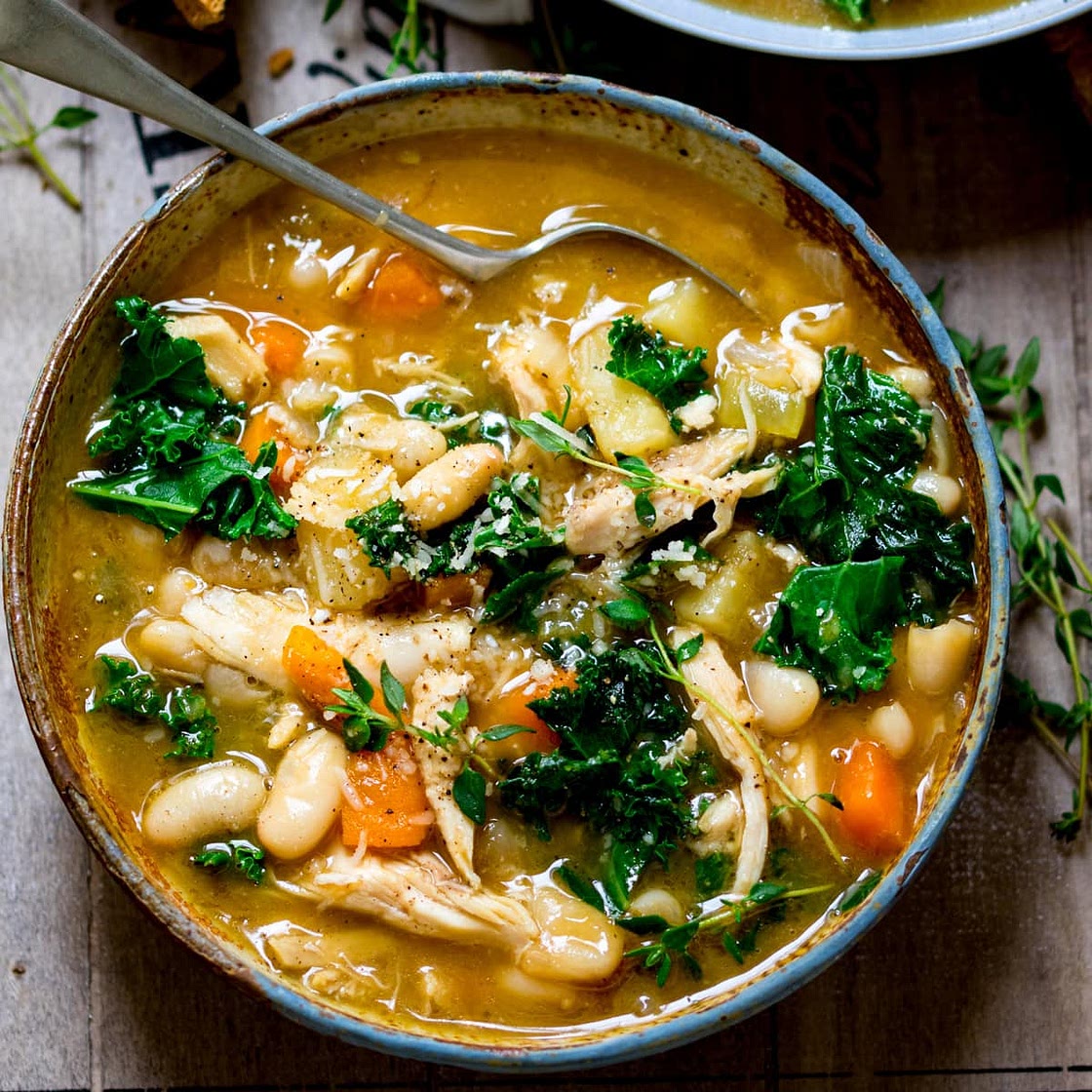 Tuscan Style Chicken Soup