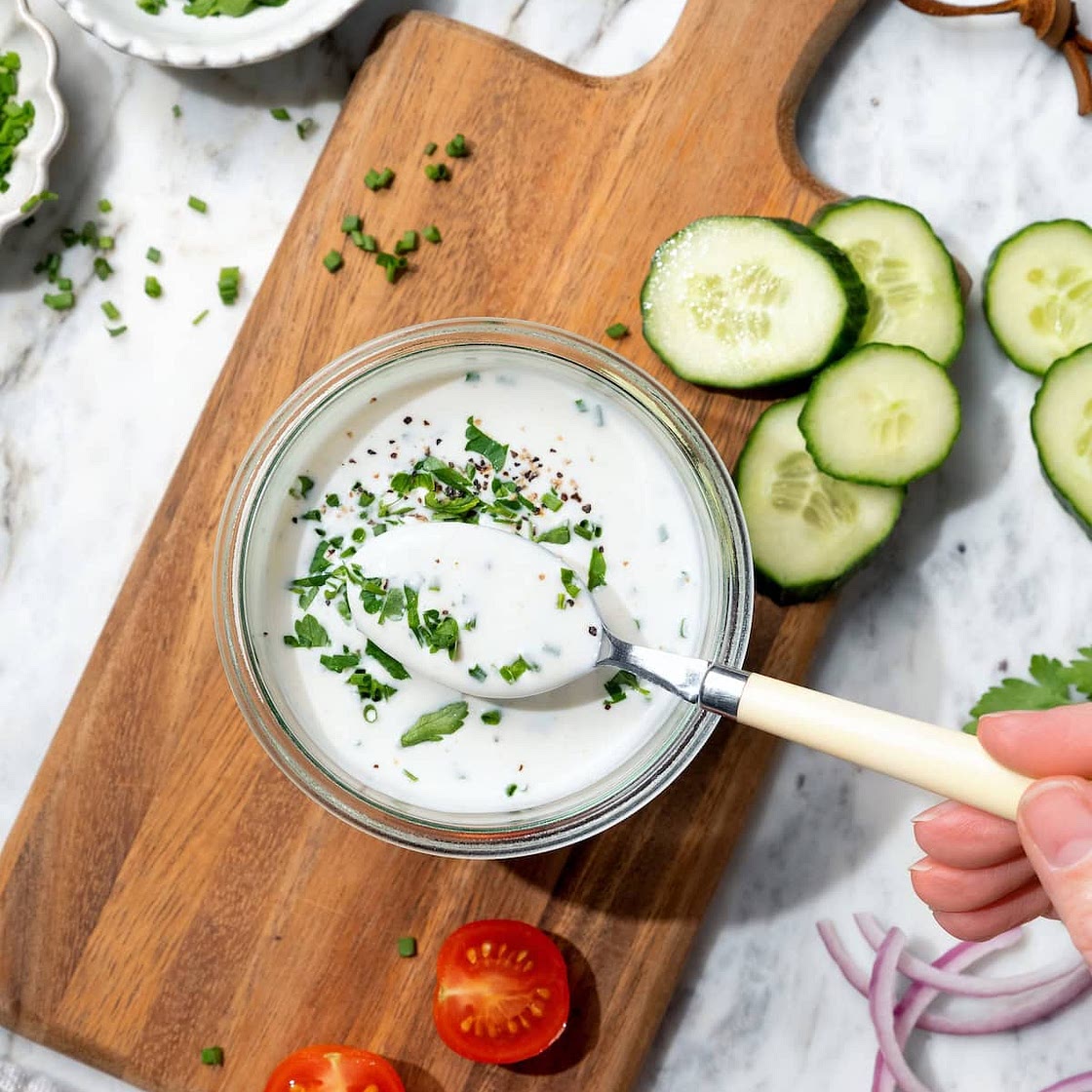 Low-fat Buttermilk Ranch Dressing