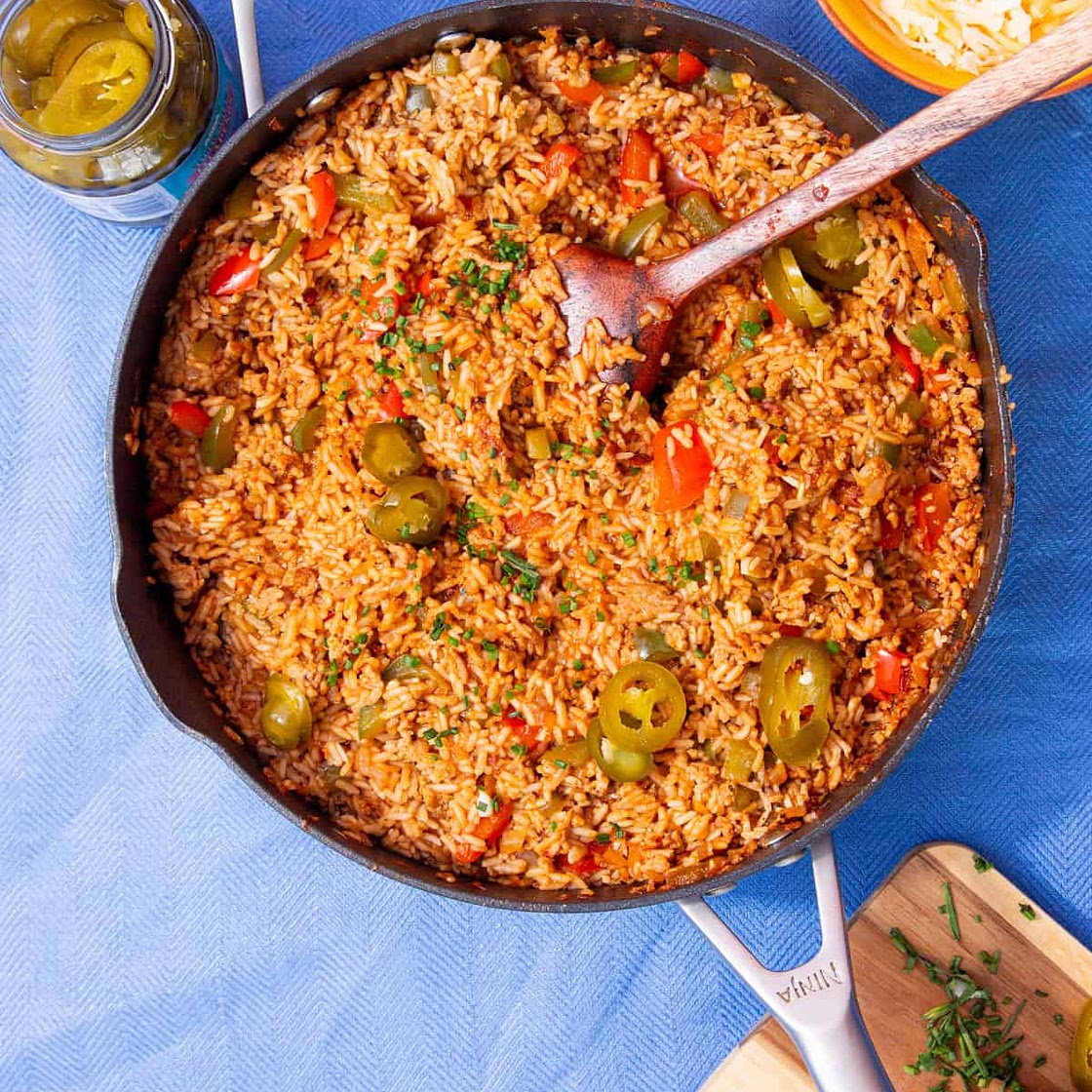 One-Pan Cajun Dirty Rice Recipe