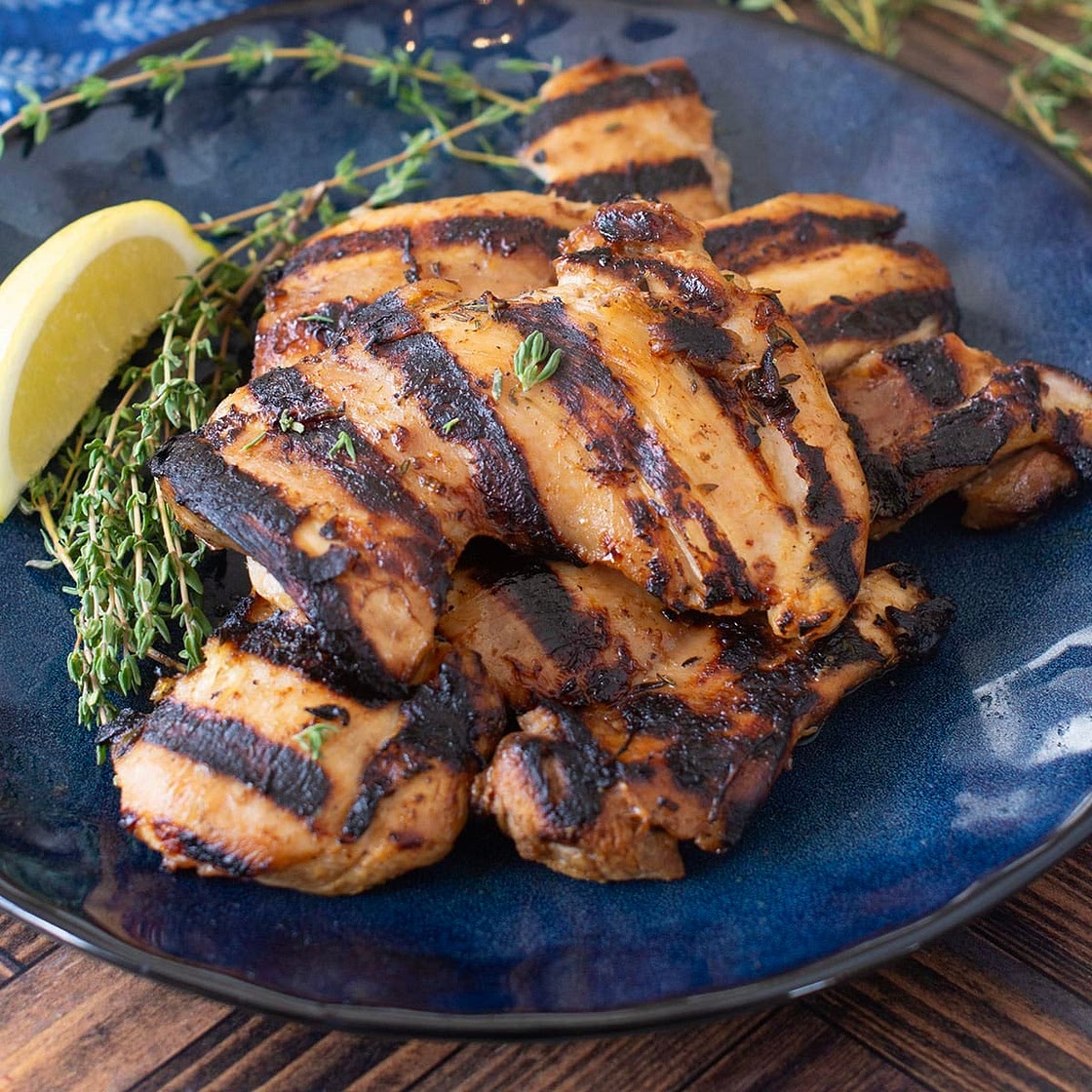 Grilled Boneless Chicken Thighs Recipe