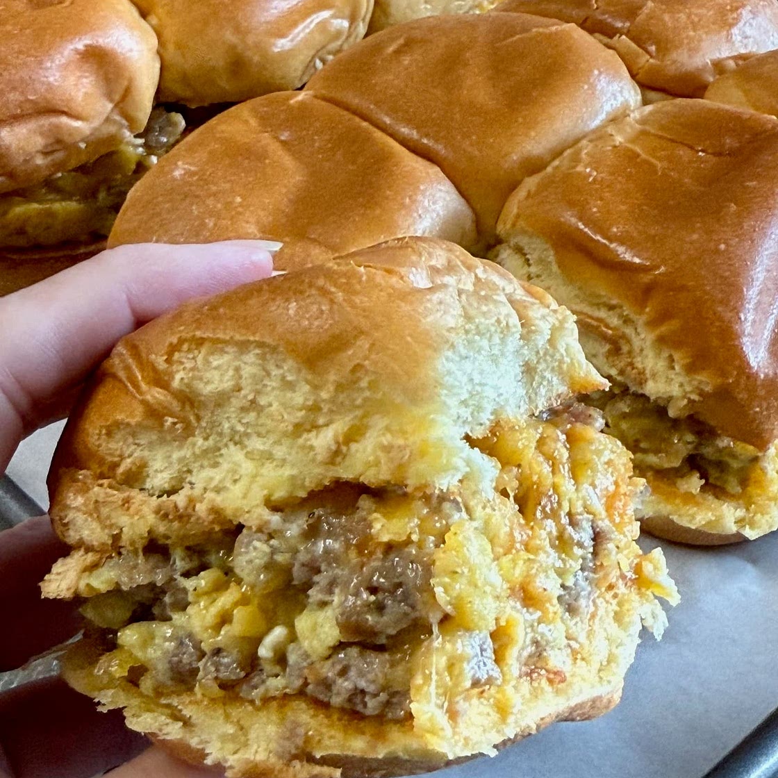Breakfast Sloppy Joe Sliders