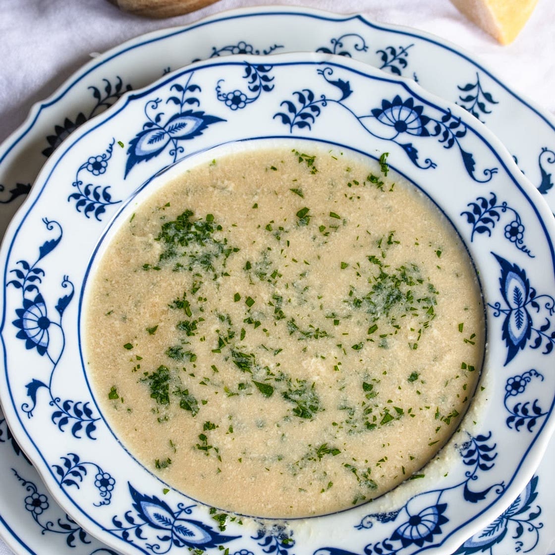 Stracciatella Soup