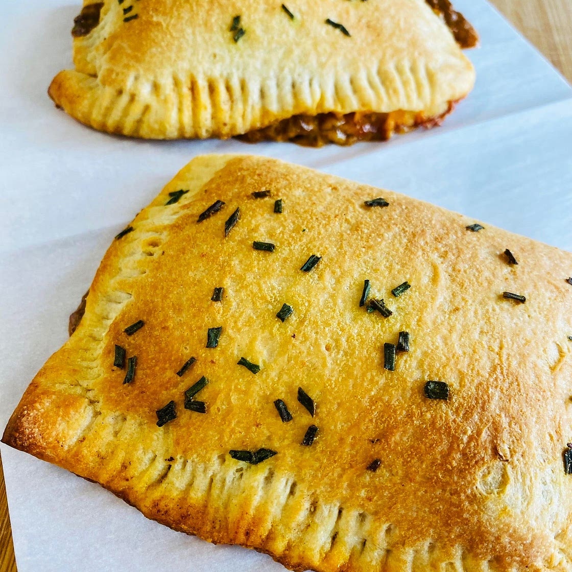 Chili Cheese Dog Calzones