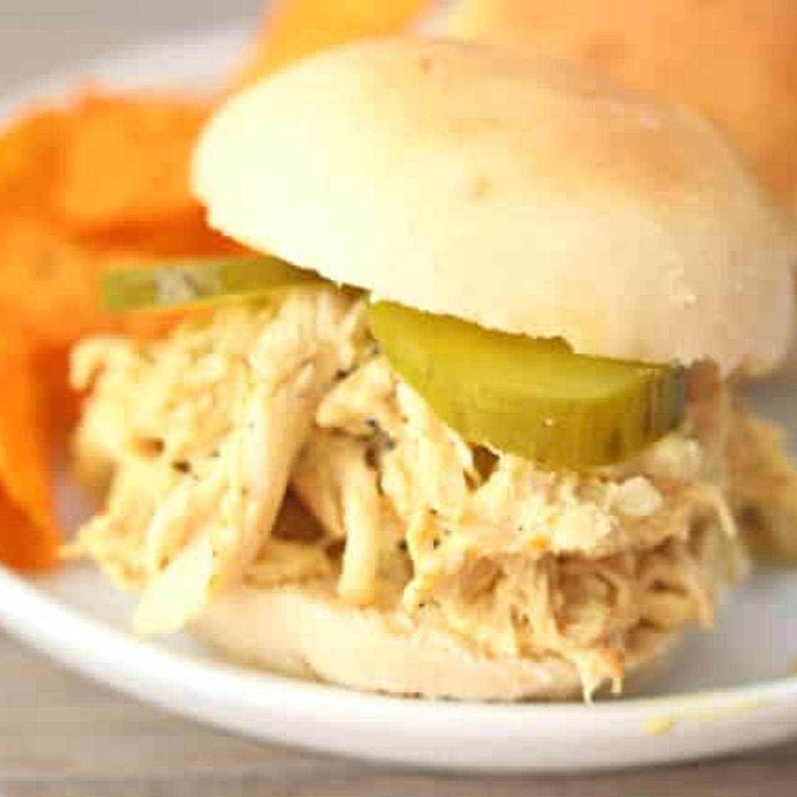 Instant Pot Honey Mustard Chicken Sandwiches