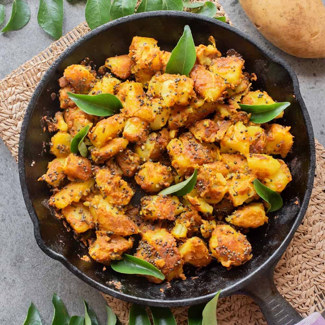Bombay Potatoes (Spicy Indian Roast Potatoes)