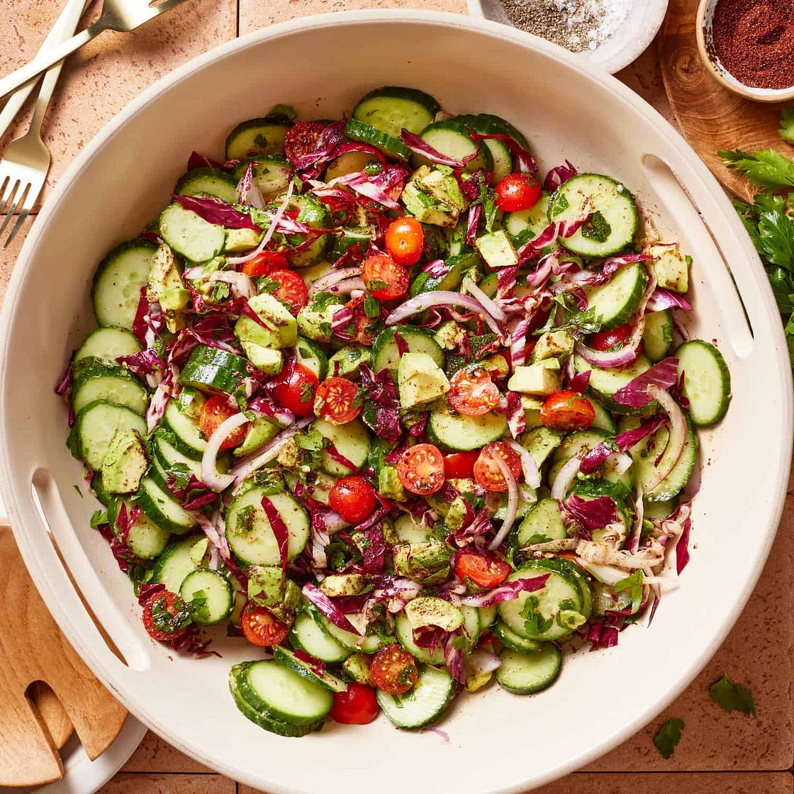 Copycat Erewhon Cucumber Avocado Salad