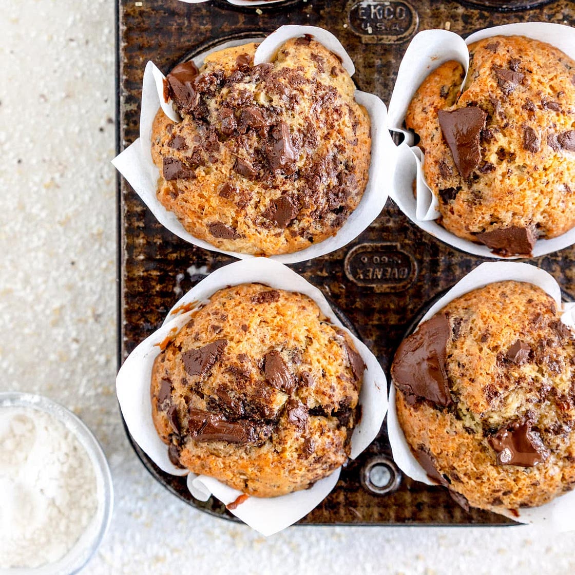The Best Homemade Vegan Banana Muffins
